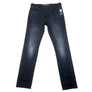 PRPS Goods & Co Men 32 Le Sabre Japanese Denim Slim Fit Black Indigo Rinse Wash